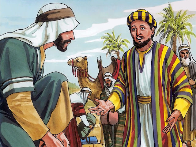Jesus and Rich man